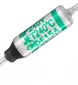 Fusível Térmico 240°C 15A 250V – Proteção Contra Superaquecimento