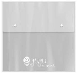 Pasta Organizadora Juju Scrapbook 32x33 cm