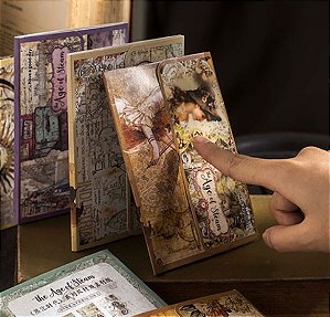 Papéis Vintage para Colagens Age of Steam - Modelos Variados