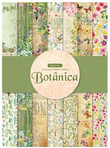 Bloco de folhas A4 - Arte Fácil - Coleção Botânica
