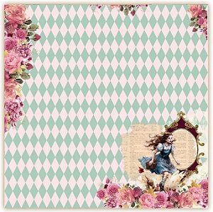 Papel Scrapbook 02 - Dany Peres - Coleção Dorothy
