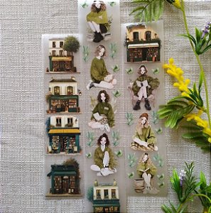 LOOP Pet Tape Papel Retrô - Meninas 2