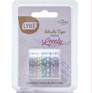 Washi Tape Pastel Lovely - Lyke