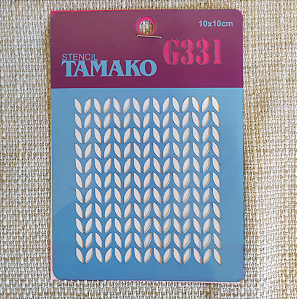 Stencil Tamako 10x10cm Estampas (G331)