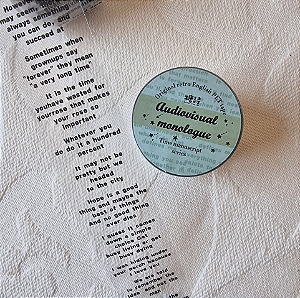 PET Tape Frases - Audiovisual Monologue