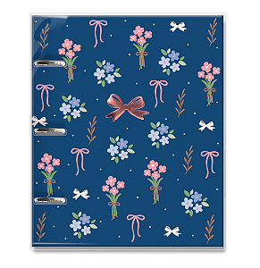 Caderno A5 Argolado Coleção Laços e Afetos by Sof - Fina Ideia