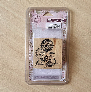 Carimbo de Madeira Arte Fácil (CA318) - Selos Vintage
