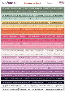 Adesivos em Papel ''Feitiços'' Coleção Hora dos Arrepios Juju Scrapbook