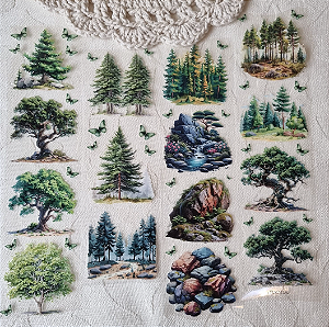 LOOP de PET Tape Cristal Destacável - Essenciais 3 - Papel Retrô