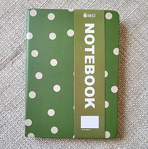 Caderno A6 Capa Dura UNISO - Poa - Sem Pauta