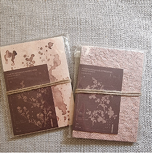 Papéis A6 Texturizados 30 pcs