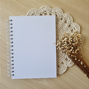 Caderno para Colagem tamanho A5 Papel Retrô