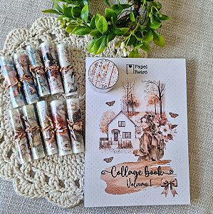 Kit "Um de Cada Completo" Papel Retrô - Lançamento Janeiro 2026