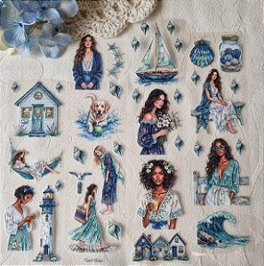 LOOP Pet Tape Papel Retrô Cristal Destacável - Dias de Verão 3