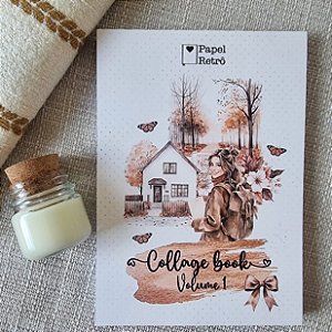 Collage Book Papel Retrô - Volume 1