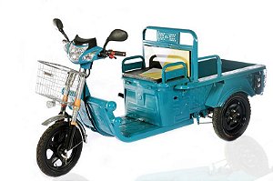 Triciclo Elétrico Compacto 200 Kg - 60Ah
