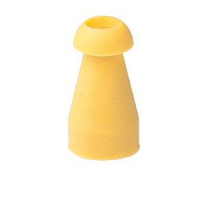 Ponta auricular universal tamanho 2 - 7 mm, amarelo