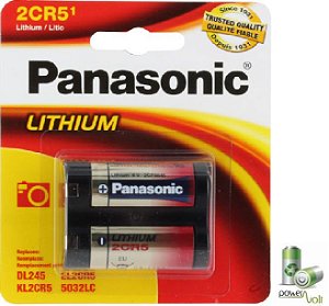 Panasonic  2CR5 6V Lithium Photo