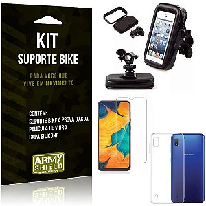 Suporte Celular Bike e Moto Galaxy A10 Suporte + Capa Silicone + Película  Vidro - Armyshield - Capas25 - Películas Capas e Acessórios para  Smartphones e Tablets