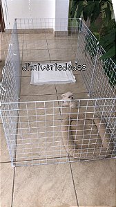 CERCADO PARA CACHORRO PEQUENO MÉDIO PORTE ( 02 EM 01 )
