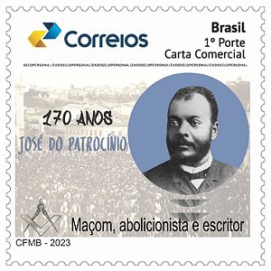 2023 170 anos do abolicionista José do Patrocínio SP mint