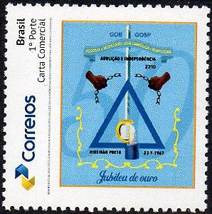 2017 50 anos da Loja Maçônica Abolição e Independência GOSP