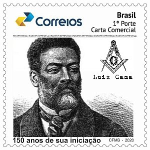 2020 - Luiz Gama - 150 anos de sua iniciação na Maçonaria SP