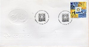 2005 Rotary Club Internacional 100 anos FDC (olho de Boi)