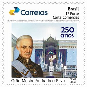 2023 - Grão-Mestre Andrada e Silva - 250 anos de nascimento