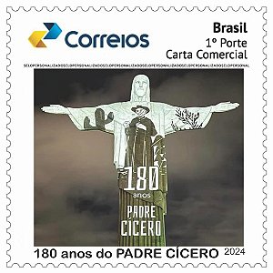 2024 - Padre Cícero 180 anos de nascimento - Homenagem no Cristo Redentor