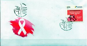 2024 - Combate ao Cancer de Mama - S. I envelope FDC (não oficial)