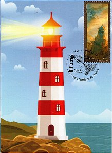 2023 Emissão Especial – Faróis Brasileiros - 8 Conj Máximos postais