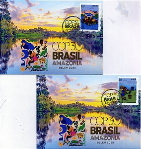 2025 COP30 Série de 5 Máximos postais (exclusivos)