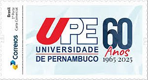 2025 60 anos da Universidade de Pernambuco SP (autoadesivo)