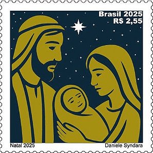 2025 Natal (selo mint)