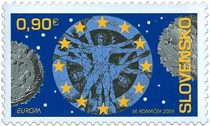 2009 Eslováquia -Europa - Astronomia