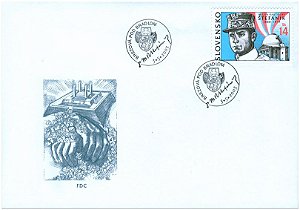 2003 - Eslováquia - Milan Rastislav Štefánik FDC, foi maçom, militar, político, diplomata, astrônomo eslovaco