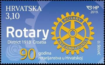 2019 Croácia Rotary Club 90 aos distrito 1913