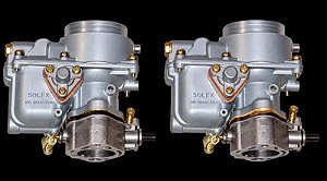 Carburador Duplo Solex 40 Puma Gasolina Original