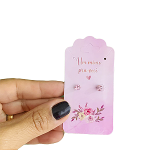 Tags Com Brinco Brinde Cliente Para Mulher "Um mimo"