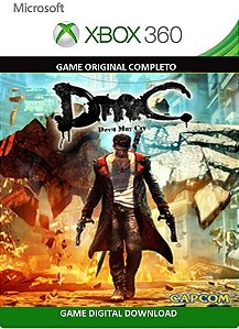 Devil May Cry DmC Game Xbox 360 Jogo Transferência Licença