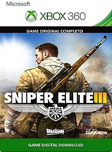 Sniper Elite 3 Xbox 360 Game Midia Digital Original