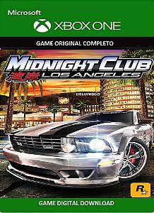 MidNight Club: Los Angeles Xbox One Game Midia Digital 