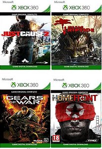 Combo Triplo X + 5 Jogos Gratis Xbox 360 Game Digital Xbox Live