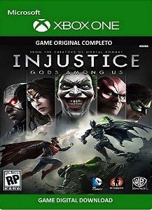 Injustice Gods Among Us Português Xbox One Series Jogo Digital