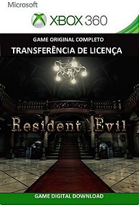 Resident Evil HD Remaster Game Xbox 360 Midia Digital