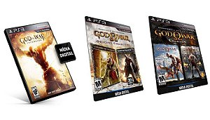 God of War Coleção 5 Games PS3 PSN Digital