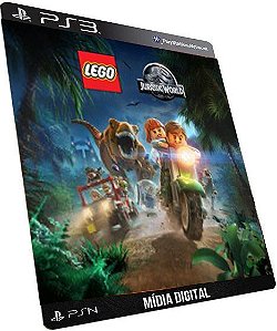 Lego Jurassic World Dublado PS3 Game Digital PSN