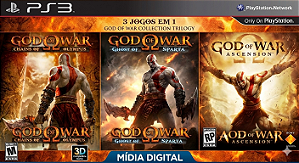God of War Ascension + Origins Kollections PS3 Game Digital PSN