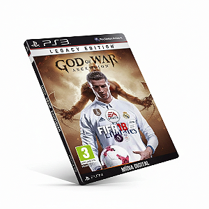 Fifa 18 + God of War Ascencion PS3 Game Original Digital PSN